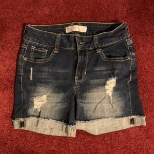 No Boundaries Denim Shorts - size 1 juniors